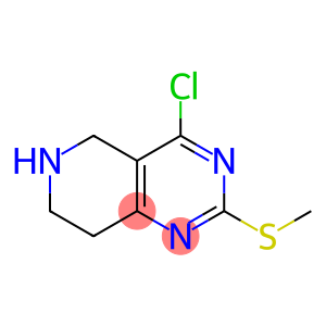 4-chloro-5,6,7,8-tetrahydro-2-(methylthio)pyrido[4,3-d]pyrimidine