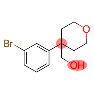 [4-(3-bromo-phenyl)-tetrahydro-pyran-4-yl]-methanol