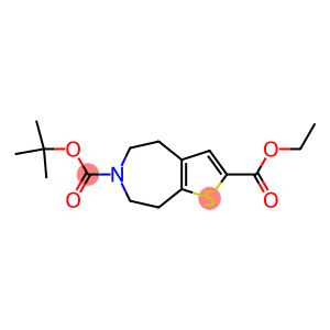 6-TERT-BUTYL 2-ETHYL 4,5,7,8-TETRAHYDROTHIENO[2,3-D]AZEPINE-2,6-DICARBOXYLATE