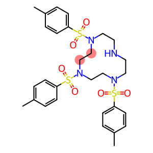 1,4,7-tris-(4-tolylsulphonyl)-1,4,7,10-tetraazacyclododecane