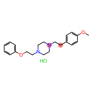 1-[2-(4-Methoxyphenyl)ethyl]-4-(2-phenoxyethyl)piperazine dihydrochloride