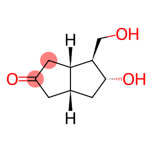 (3aS,4S,5R,6aR)-hexahydro-5-hydroxy-4-(hydroxymethyl)-2(1H)-pentalenone