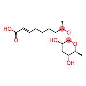 2-Nonenoic acid, 8-[(3,6-dideoxy-α-L-arabino-hexopyranosyl)oxy]-, (2E,8R)-