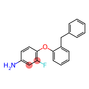 Benzenamine, 3-fluoro-4-[2-(phenylmethyl)phenoxy]-
