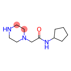 N-环戊基-2-哌嗪-1-基乙酰胺二盐酸盐