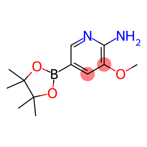 3-Methoxy-5-(4,4,5,5-tetramethyl-[1,3,2]dioxaborolan-2-yl)-pyridin-2-ylamine