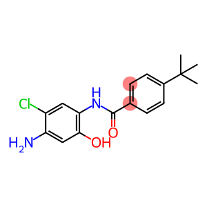 Benzamide, N-(4-amino-5-chloro-2-hydroxyphenyl)-4-(1,1-dimethylethyl)-