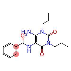 Benzamide,  N-(6-amino-1,2,3,4-tetrahydro-2,4-dioxo-1,3-dipropyl-5-pyrimidinyl)-