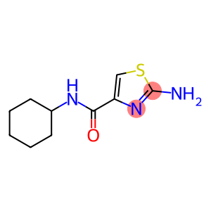 4-Thiazolecarboxamide, 2-amino-N-cyclohexyl-