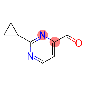 4-pyrimidinecarboxaldehyde, 2-cyclopropyl-