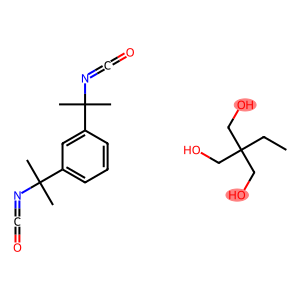 1,3-Propanediol, 2-ethyl-2-(hydroxymethyl)-, polymer with 1,3-bis(1-isocyanato-1-methylethyl)benzene