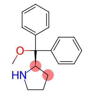 Pyrrolidine, 2-(methoxydiphenylmethyl)-, (2R)-