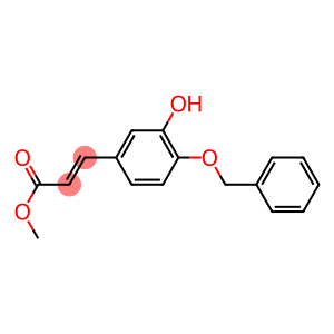 3-[3-Hydroxy-4-(phenylMethoxy)phenyl]-2-propenoic Acid Methyl Ester