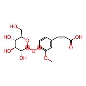 Cis-Ferulic acid 4-O-β-D-glucopyranoside