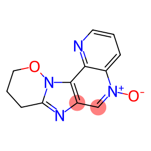 8H-[1,2]Oxazino[2,3:1,2]imidazo[4,5-c]-1,5-naphthyridine,  9,10-dihydro-,  5-oxide