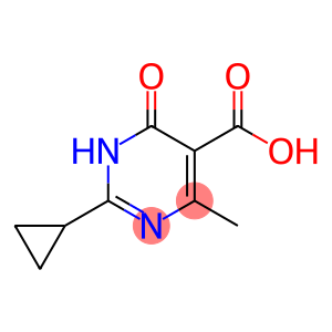 5-Pyrimidinecarboxylic acid, 2-cyclopropyl-1,6-dihydro-4-methyl-6-oxo-