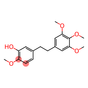 2-Methoxy-5-[2-(3,4,5-trimethoxyphenyl)ethyl]benzolol