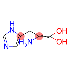 1-Propene-1,1-diol,  2-amino-3-(1H-imidazol-5-yl)-,  radical  ion(1+)