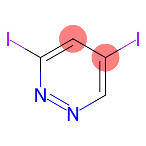 Pyridazine, 3,5-diiodo-