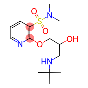 2-[3-(tert-butylamino)-2-hydroxypropoxy]-N,N-dimethyl-3-pyridinesulfonamide