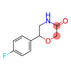6-(4-fluorophenyl)morpholin-3-one
