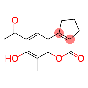 8-acetyl-7-hydroxy-6-methyl-2,3-dihydrocyclopenta[c]chromen-4(1H)-one