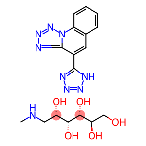 1-deoxy-1-(methylamino)-D-glucitol - 4-(2H-tetrazol-5-yl)tet...