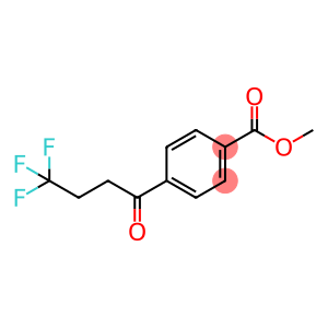 甲基 4-(4,4,4-三氟丁酰基)苯甲酸