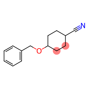 4-Benzyloxy-1-cyclohexanecarbonitrile (cis / trans mixture)