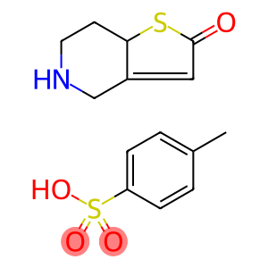 5,6,7,7α-四氢噻吩并[3,2-c]吡啶-2(4H)-酮对甲苯磺酸盐