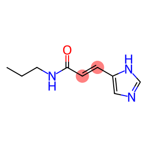 2-Propenamide,  3-(1H-imidazol-5-yl)-N-propyl-
