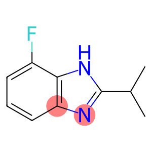 1H-Benzimidazole,  7-fluoro-2-(1-methylethyl)-