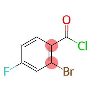 Benzoyl chloride, 2-broMo-4-fluoro-