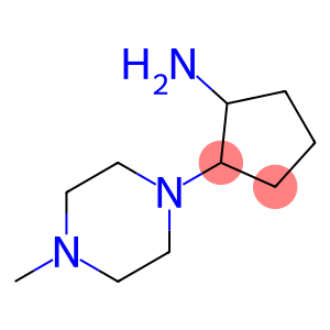 2-(4-methylpiperazin-1-yl)cyclopentan-1-amine