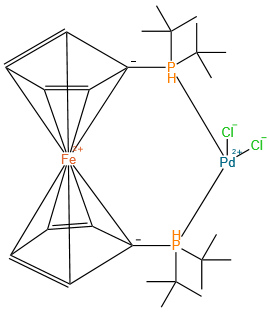 1,1′-双(二-叔丁基膦基)二茂铁二氯合钯(II)
