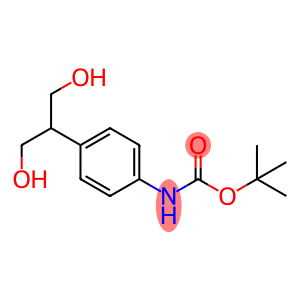 Carbamic acid, N-[4-[2-hydroxy-1-(hydroxymethyl)ethyl]phenyl]-, 1,1-dimethylethyl ester
