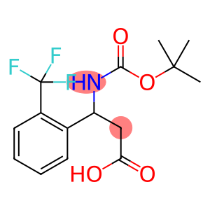Benzenepropanoic acid, β-[[(1,1-dimethylethoxy)carbonyl]amino]-2-(trifluoromethyl)-