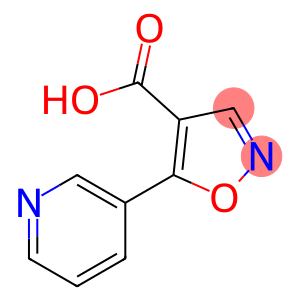 5-(吡啶-3-基)异噁唑-4-羧酸