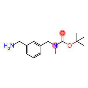 叔丁基-N-((3-(氨基甲基)苯基)甲基)-N-甲基氨基甲酸酯