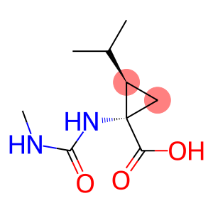 (1R,2R)-1-(methylcarbamoylamino)-2-propan-2-ylcyclopropane-1-carboxylic acid