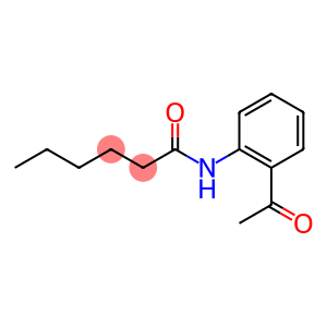 N-(2-乙酰基苯基)己酰胺