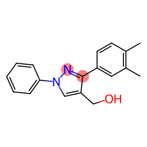 (3-(3,4-二甲基苯基)-1-苯基-1H-吡唑-4-基)甲醇