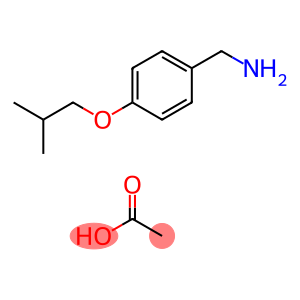 4-(2-Methylpropoxy)benzenemethanamine acetate (1