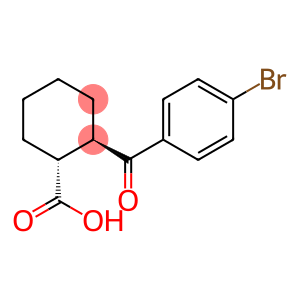 Cyclohexanecarboxylic acid, 2-(4-bromobenzoyl)-, (1R,2R)-