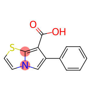6-phenylpyrrolo[2,1-b]thiazole-7-carboxylic acid