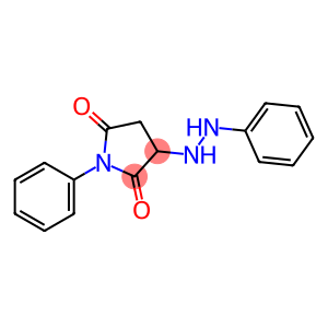 1-Phenyl-3-(2-phenylhydrazino)pyrrolidine-2,5-dione