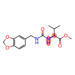 methyl (2S)-2-(1,3-benzodioxol-5-ylmethylcarbamoylamino)-3-methyl-butanoate