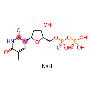 1-(1-thyminyl)-2-deoxy-β-d-ribofuranose-5-diphosphate trisodium salt