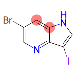 6-溴-3-碘4-氮杂吲哚