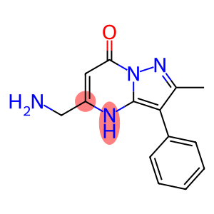 5-(胺甲基)-2-甲基-3-苯基吡唑并-[1,5-A]嘧啶-7(4H)-酮